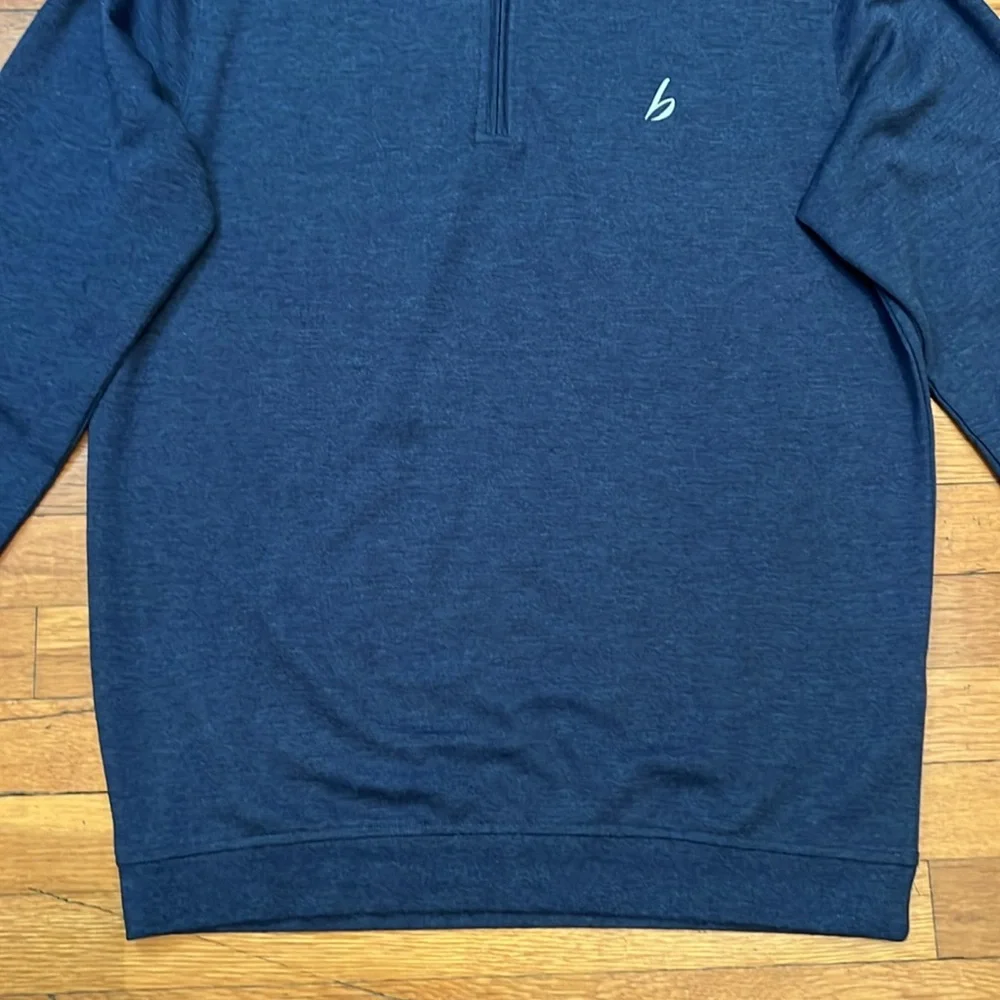 Peter Millar Crown Crafted Interlock Quarter Zip, size Medium